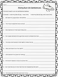 Writing Mini Lesson 4 Run On Sentences Rockin Resources Writing Mini Lessons Run On Sentences Writing Lessons