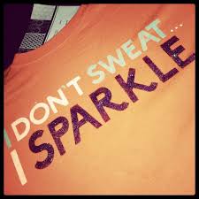 I Don T Sweat I Sparkle Fitness Or Workout Motivational Womens Custom T Shirt Motivational Shirt Motivation Fitness Inspiration