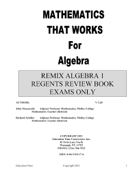 Algebra 1 regents exam june 2021 | updated. Remix Algebra 1 Pages 1 50 Flip Pdf Download Fliphtml5