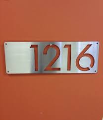 Numeros De Maison Adresse Inox Metal House Numbers House Numbers House Address Numbers