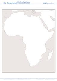 topographie afrika arbeitsblatt na