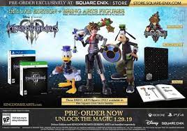 Por otra parte, os recordamos que la edición que suma a este contenido las figuras bring arts de sora. Kingdom Hearts Iii Contenido Edicion Deluxe Y Edicion De Coleccionista E3 2018