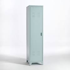 Armoire Vestiaire Americain 1 Porte En Metal Hiba Casiers Metalliques Armoire Vestiaire Soldes Meubles