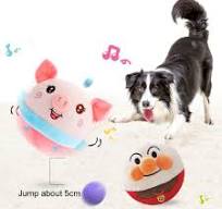 Self Bouncing Interactive Plush Ball Toy - The Honest Dog