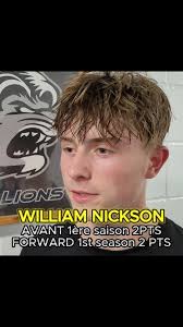 Entrevue d'après-match avec le joueur d'avant @william.nickson19 suivant la  victoire de 6-5 vs les Riverains du CCL le 29 novembre 2024. Post game  interview with forward William Nickson following come ...