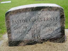 Rev Louis Jonathan Ernst (1860-1923)