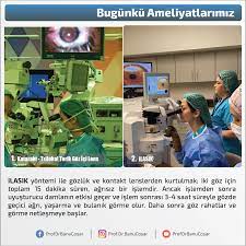 Ilasik Yontemi Ile Gozluk Ve Kontakt Lenslerden Kurtulmak Iki Goz Icin Toplam 15 Dakika Suren Agrisiz Bir Islemdir Ancak Islemden Sonra Uy Ikiz Bilgi Gozler