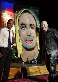 celebrity paintings from live Events