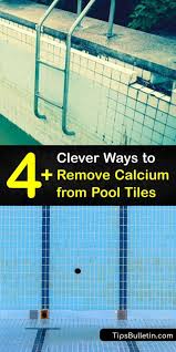 >a question that arises often is, how to clean and keep tile looking good. 4 Clever Ways To Remove Calcium Deposits From Swimming Pool Tiles