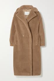Ralph lauren created a men's iteration of the teddy bear coat. Camel Teddy Bear Icon Mantel Aus Einer Kamelhaar Seidenmischung Max Mara Net A Porter