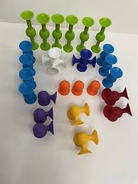 Fat Brain Toys Squigz 25 Piece Lot | eBay