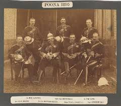 Wales reviewing troops at Poonah in 1875