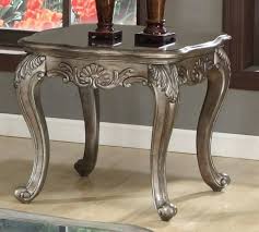 Poly & bark sana coffee table in antique nickel. Chantelle Antique Silver Coffee Table