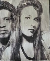 Look what I found! When we first met, waaaay back God knows when. Beauty  and the Beast lol. I believe this was at the Santa Clara County fair little  photo booths.