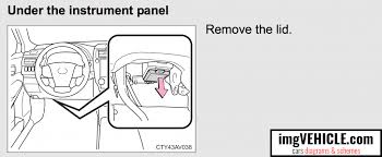 Toyota camry fuse box 2007 my wiring diagram. Toyota Camry Xv50 2011 2017 Fuse Box Diagrams Schemes Imgvehicle Com