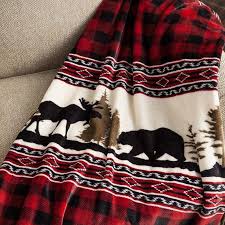 Product title jpgif soft warm plaid fleece bed blanket large mesh. Wilderness Buffalo Plaid Fleece Throw Buffalo Plaid Decor Plaid Decor Plaid Bedroom