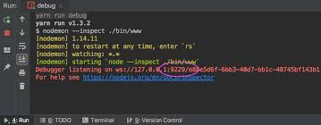 The typeof operator determines the type of a given object. Running And Debugging Node Js Intellij Idea