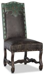 A rug centered dining room table sets can cost as much as $10,000! Western Style Leather Dining Room Chair
