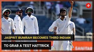 Jasprit Bumrah Becomes Third Indian To Grab A Test Hattrick Youtube