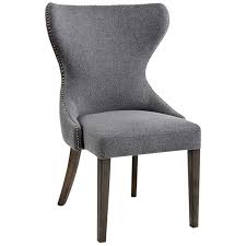 Ariana Dark Gray Fabric Dining Chair 15g15 Lamps Plus Faux Leather Dining Chairs Dining Chairs Fabric Dining Chairs