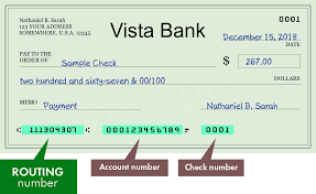 Don't give them to family members. 111304307 Routing Number Of Vista Bank In Lubbock