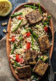 Check spelling or type a new query. Couscous With Dill Lemon Dressing And Zaatar Crusted Tofu