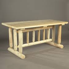 Cedar table wood slab table dining room table decor table furniture dining tables live. Cedar Looks Harvest Family Dining Room Table Set Lakeland Mills