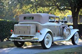 Ourresearch shows that the auburn motor company, part of cord corporation, worked hard to maintain sales and production levels throughout the great depression. 1931 Auburn Model 8 98 A