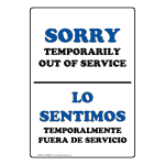 Maybe you would like to learn more about one of these? Sorry Temporarily Out Of Order Safety Signs From Compliancesigns Com