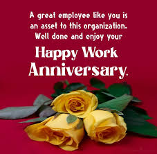 Maybe you would like to learn more about one of these? 60 Work Anniversary Wishes And Messages Wishesmsg