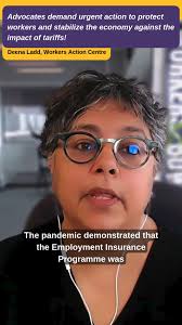 Tariffs are pushing workers into crisis! 🔥, ❌ 8.7 million people in Canada  can’t afford basic food., ❌ 56% of workers live paycheck to paycheck., ❌  The government has no real plan to protect workers., ...