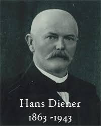 Hans Diener lebte von 1863 bis 1943