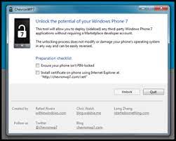 The process appears to simply involve registering the device as a developer device under your windows live id, and only 3 devices are allowed for users registered as developers on the developer portal (which costs $99 per year). 7 Windows Phone Unlock Unlock Unlock Windows Phone 7 Jailbreak