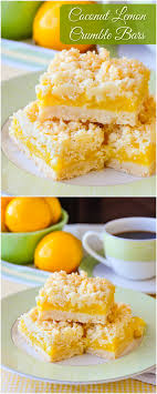 Coconut Lemon Crumble Bars A 35 Year Old Family Recipe Recipe Crumble Bars Dessert Recipes Rock Recipes