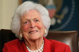 Former First Lady Barbara Bush Dies At 92 : The Two-Way : NPR
