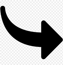 Are you searching for curved arrow png images or vector? Curved Arrow Pointing Right Png Image With Transparent Background Toppng