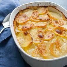 Simple Scalloped Potatoes Vs Au Gratin Potatoes One Is In A Cream Sauce The Other Has Scalloped Potatoes Easy Scalloped Potatoes Homemade Scalloped Potatoes