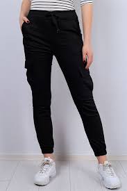 39 95 Tl Siyah Yuksek Bel Bayan Kot Kargo Pantolon 12799b Modamizbir Kargo Pantolon Pantolon Kotlar
