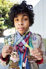 Lone Star: Eagle Scout Jason Teh-Mitchell continues to serve