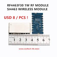 Usd 8 Pcs High Power Transceiver Module Rf4463f30 1w Rf Module Si4463 Wireless Module X5 Pcs Si4463 Rf Enginee Arduino Arduino Projects Radio Frequency