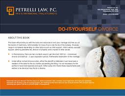 How to file for divorce pennsylvania. Do It Yourself Divorce