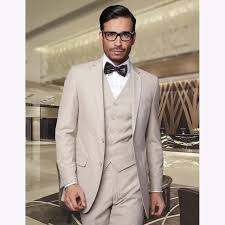 Auch der stoff passt sich den jahreszeiten an. 2017 Custom Made Wedding Suit Men Tuxedos Jacket Pants Vest Slim Fit Blazer Beige Mens Suits Two Buttons Best Men Business Suits Tuxedo Jacket Mens Tuxedo Jacketbeige Men S Suit Aliexpress