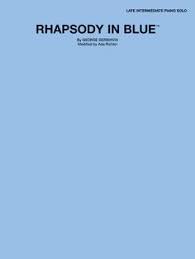 Rhapsody In Blue Gershwin Sheet Music Book Alfred Music