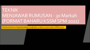 We did not find results for: Teknik Menjawab Rumusan Format Baharu Bm Kssm 2021 Youtube