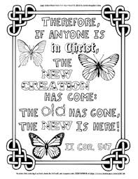 The old things have passed away. 1 Free Coloring Pages 2 Corinthians 5 17 Coloring Page
