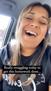 Old video, new season, same vibe… this time instead of homework being the  struggle, it’s a diaper blow out or an infant who’s teething 🥲😂 ,  Whatever your season is… don’t give up! 🤍🫶🏽