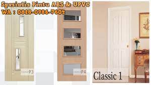 Pintu kayu adalah jenis pintu yang paling umum digunakan oleh kebanyakan orang karena materialnya yang mudah didapat. Model Pintu Klasik Eropa Pintu Pvc Depo Bangunan Jual Pintu Abs Upvc