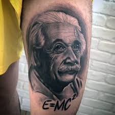 Theoretisch sind diese albert einstein tattoos relativ cool. 50 Albert Einstein Tattoo Designs For Men Theoretical Physicist Ink Ideas