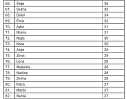 Nekoliko kratkih savjeta pri odabiru. Lista Od 100 Najcescih Imena U Bih Evo Koja Imena Djeci Daju Bosanci I Hercegovci Depo Portal