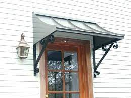 Front Door Awnings Sewing Patterns Pertaining To Metal Awning Plan 8 Traditional Front Doors Metal Awning Metal Door Awning